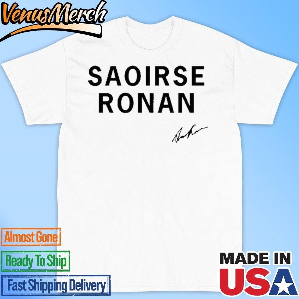 Official Saoirse Ronan Shirt
Click here to buy it: https://venusmerch.com/product/official-saoirse-ronan-shirt/
Visit Home page: https://venusmerch.com
Saoirse Ronan, the Irish actress renowned for her captivating performances, has become an icon of contemporary style. The Saoirse Ronan Shirt embodies the essence of her effortless chic and versatility. With its classic silhouette and timeless appeal, this shirt transcends seasonal trends, making it a wardrobe staple for any fashion-forward individual.
