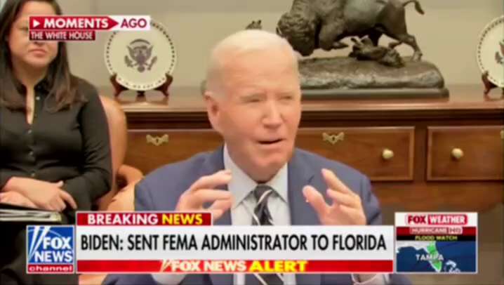 Joe Biden, for the second time this week, counter-programmed Kamala Harris, this time while she was ...