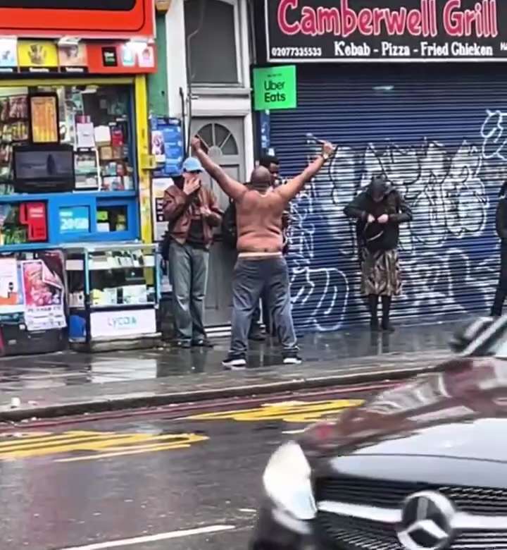 "New normal" morning in "Modern London".