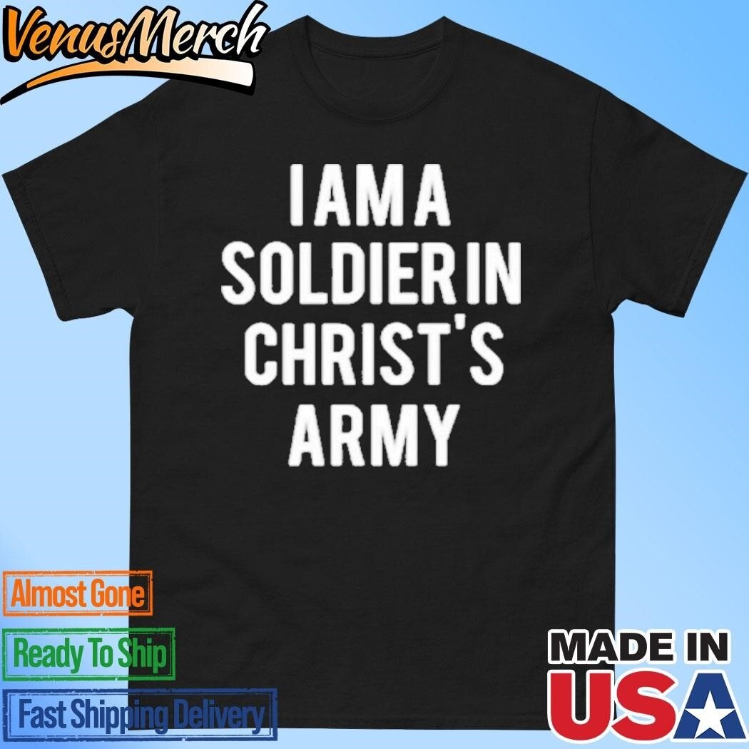 Official I Am A Soldier In Christ’s Army Shirt
Click here to buy it: https://venusmerch.com/product/official-i-am-a-soldier-in-christs-army-shirt/
Visit Home page: https://venusmerch.com
In the realm of faith, the battle against the forces of darkness rages relentlessly. As warriors in Christ’s army, we are called to take up our spiritual weapons and fight the good fight. “I Am A Soldier In Christ’s Army”, this proclamation emblazoned across a humble garment, serves as a constant reminder of our duty to defend the kingdom of heaven.
