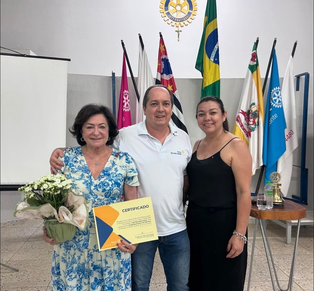 Texto do Rotary Club de Novo Horizonte:

Ontem, terça-feira, 16 de outubro, tivemos o privilégio de ...
