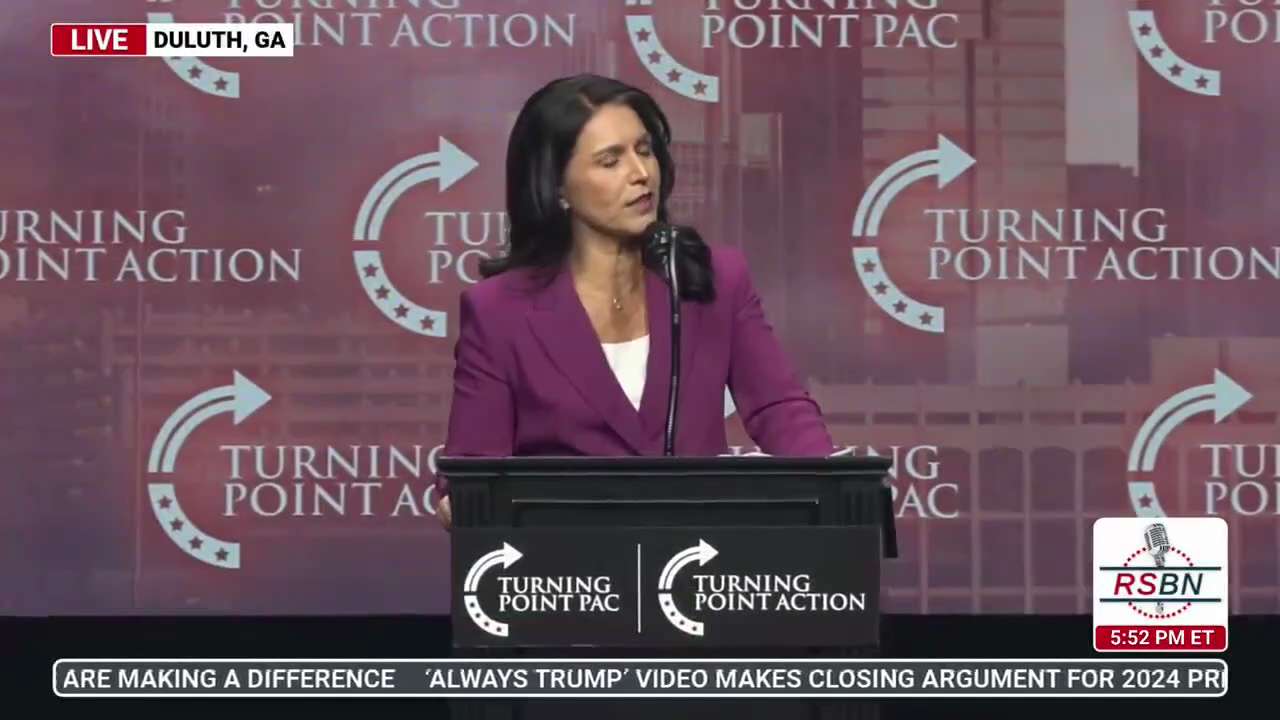New Republican Tulsi Gabbard: “Never before have we seen a Republican pose a greater threat to the u...