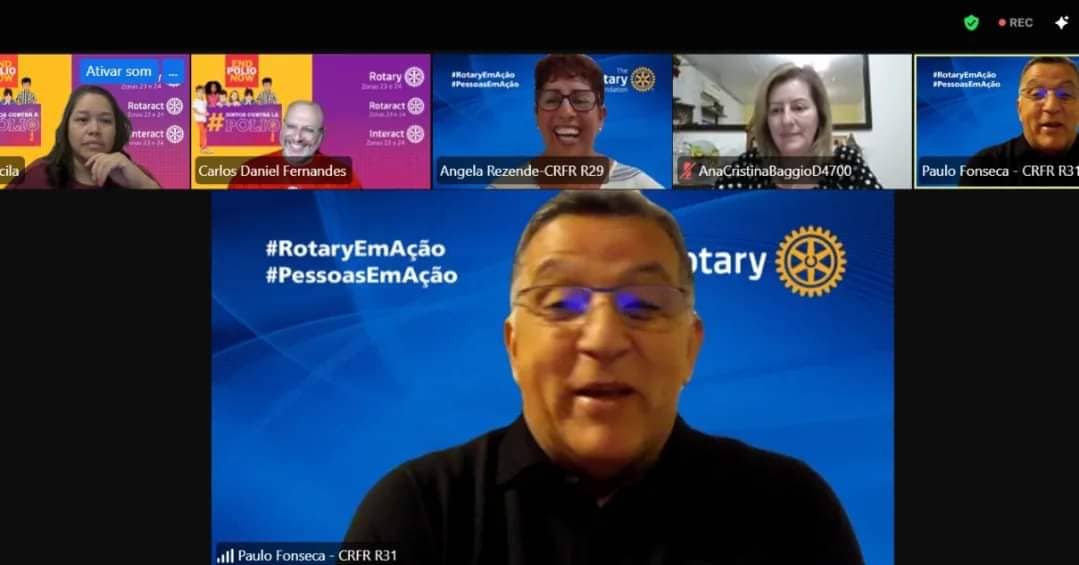 Texto do Rotary Club de Lins - Norte:

Participamos da reunião da Fundação Rotária, com a honra de c...