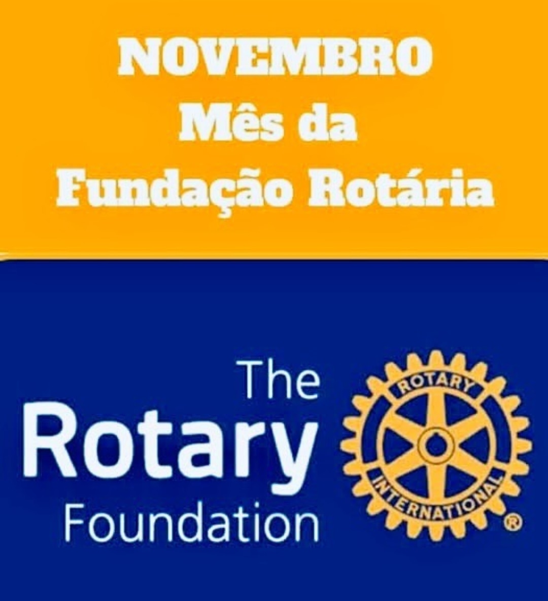 Texto do Rotary Club de Lins - Sul:

O mês de novembro é conhecido como o “Mês da Fundação Rotária” ...