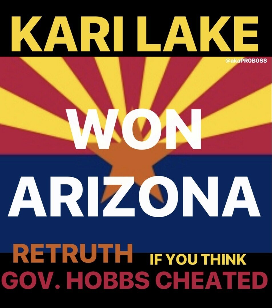 SWAMP NEWS 
MCCONNELL MAKES DEAL WITH ARIZONA NO AUDITS IF ARIZONA STALLS KARI LAKE WIN 

UNFOLDING 