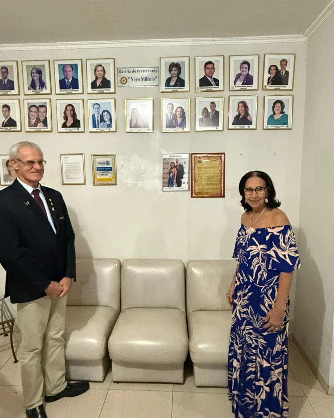 Texto do Gov. José Luiz Pavam:

Em reunião festiva do Rotary Club de Votuporanga - Novo Milênio, aco...