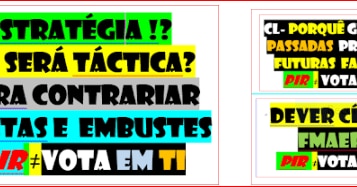 141124- Com o pir vai haver mudança de estratégia-ifc-pir-2dqnpfnoa HVHRL dirigentes
https://verdade-rigor-honestidade-diferente.blogspot.com/2017/01/140117-com-o-pir-vai-haver-mudanca-de.html
UNIVERSO PÉS NO CHÃO FECHA OUVIDOS ABRE
OLHOS
DCLEAPG
https://gettr.com/post/p30uh73a8
https://gettr.com/post/p3dhac79e83

COM tanta treta dos tretas tornei-me
ateu com excepção de DEUS
VOTA HVHRL EM TI ACABA CORRUPÇÃO
NINGUÉM SUBORNA 10 MILHÕES
REGRAS DO JOGO
JURO
https://gettr.com/post/p30h676c2
LEGALIDADE DEMOCRÁTICA
CANDIDATOS POR SORTEIO
TODOS IGUAIS PARA NÃO FICAR REFÉM
VIOLAÇÃO DA CRP LEI 34/87
https://www.pgdlisboa.pt/leis/lei_mostra_articulado.php?nid=281&tabela=leis
EDD
SÓ CONTARAM PARA VOCÊ OQDS DITADURA
LIBERDADE
https://gettr.com/post/p31zj4o63
