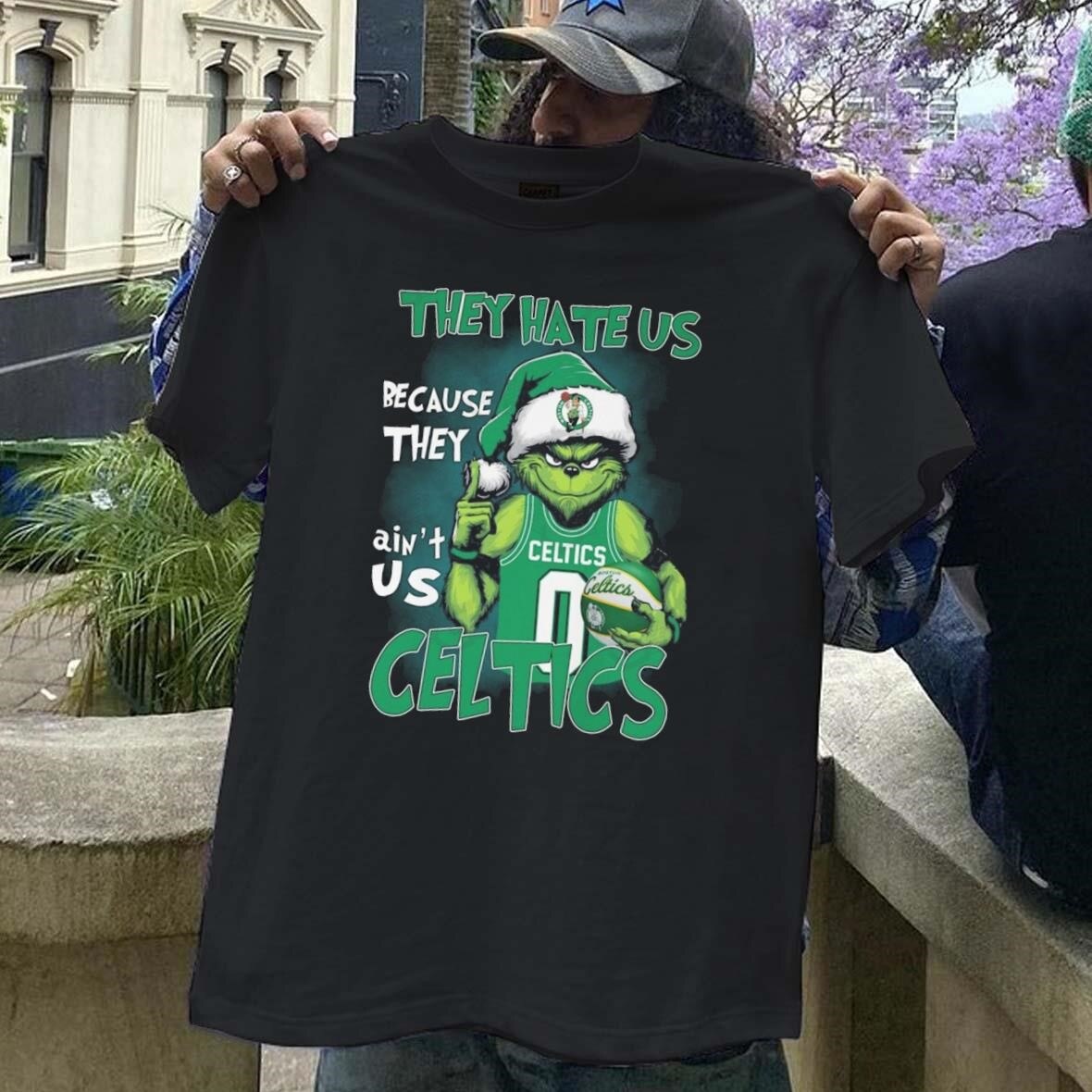 They Hate Us Because They Ain’t Us Boston Celtics x Grinch Christmas 2024 T-Shirts
https://aaronshir...