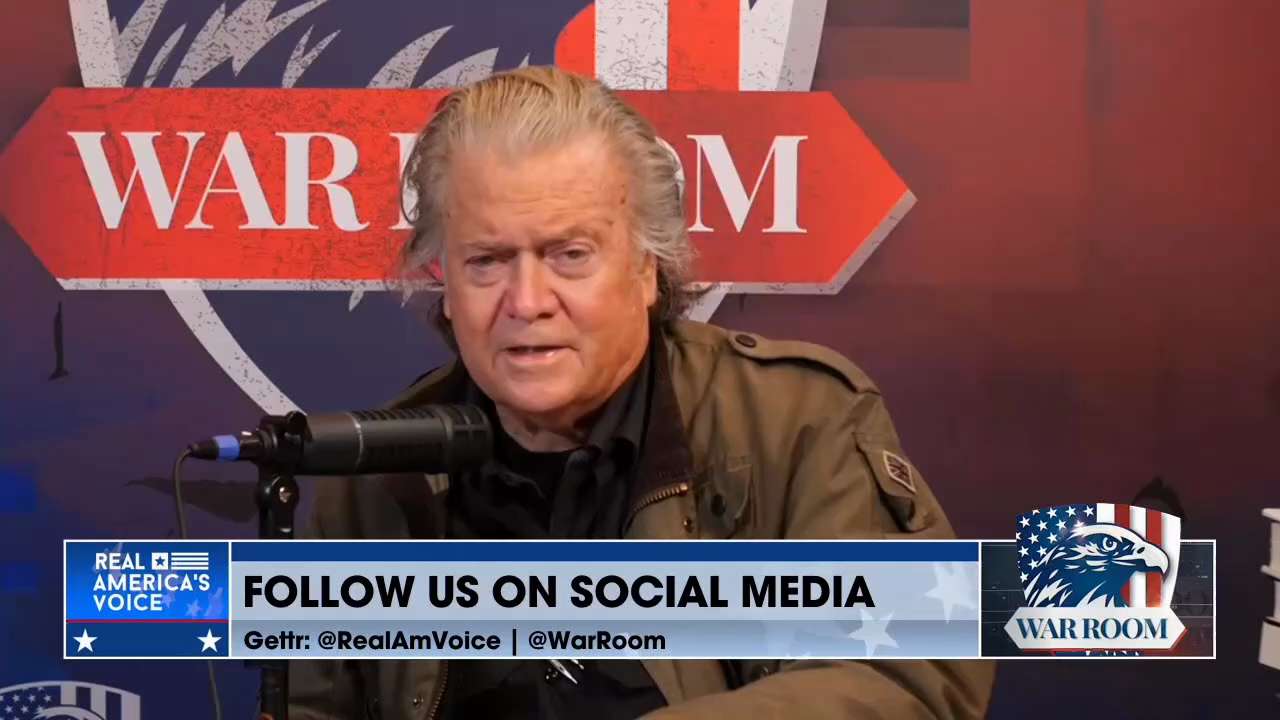 Steve Bannon: The Biden Regime's Final Days Are Attempting To Set America On A "Course That Can't Be...