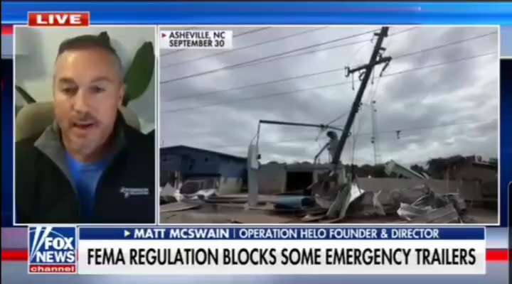 WiseEnough on GETTR : FEMA Enforcing Insane Rules Preventing Temporary Housing From Being Delivered to Flood Victims

They want you to feel pain as...