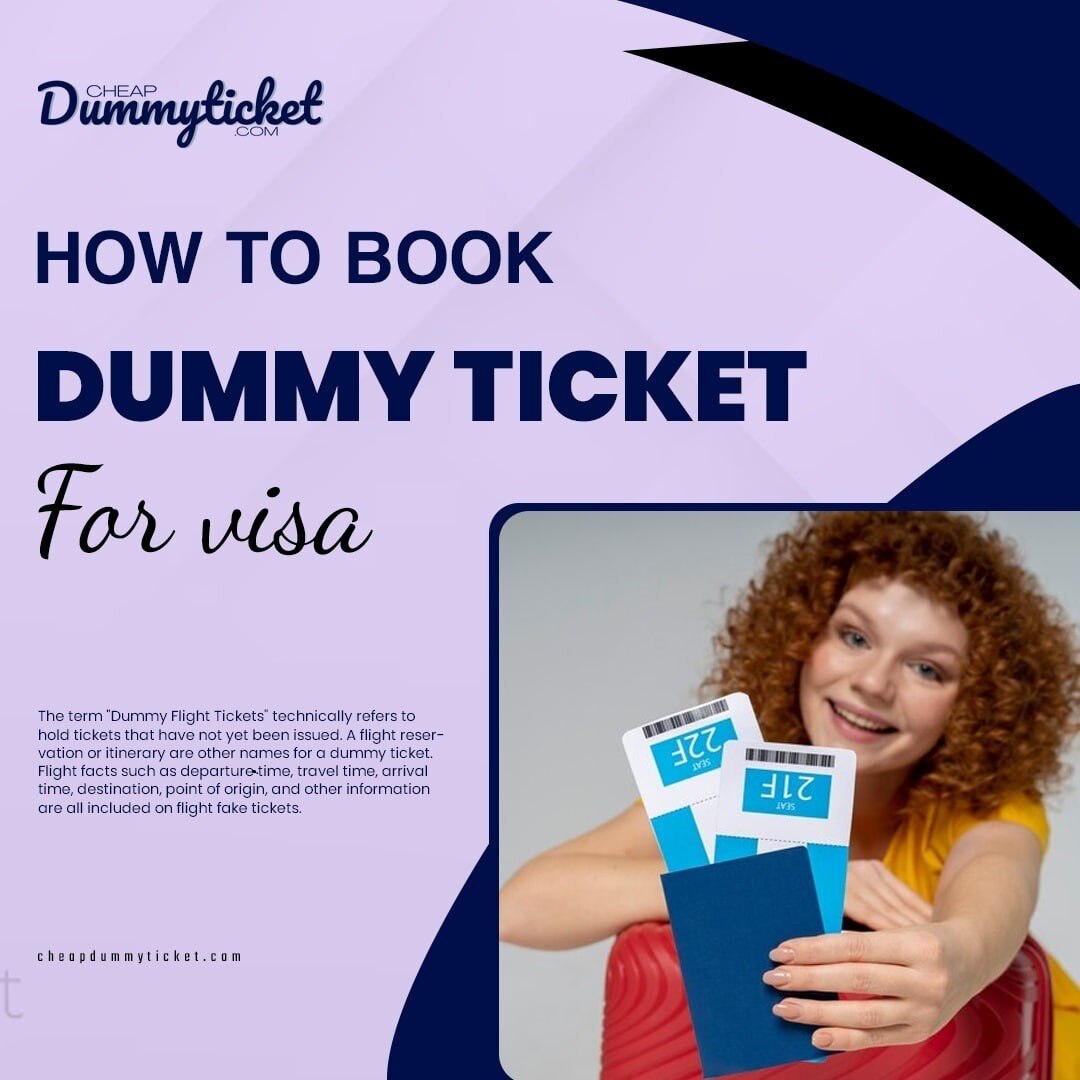 How to Book Dummy Ticket for Visa Easily with Cheap Dummy Ticket

Planning a trip and need a visa? L...