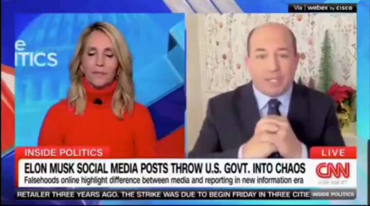 WiseEnough on GETTR : The news media are losing their minds. We're over the target. We're the news!


Potato, Brian Stelter's Meltd...