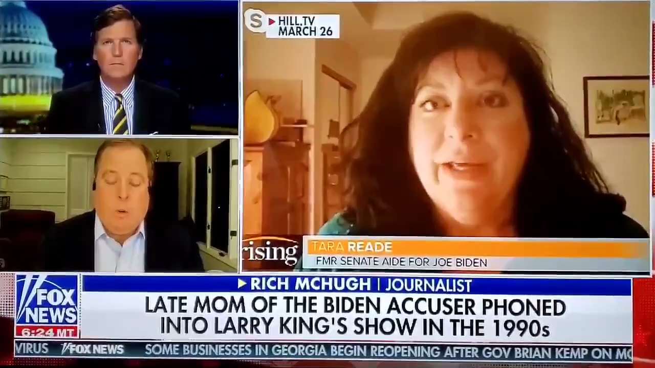 Tara Reade claimed Biden sexually assaulted her in a hallway in (1992) Biden was never held to acct
...