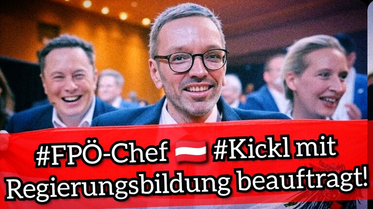 #FPÖ-Chef 🇦🇹 #Kickl mit Regierungsbildung beauftragt! Video: https://x.com/IgnazBearth/status/1876309512803819996?t=9DqypsWPgonZN_QRKBMmdQ&s=19