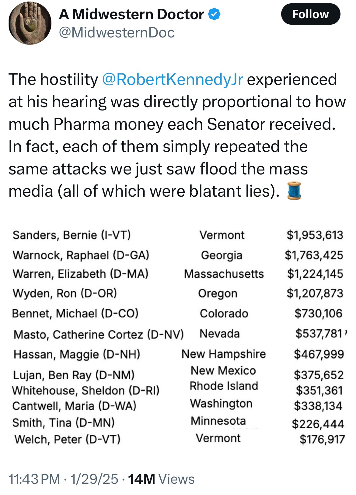View CCMPATRIOT's post on GETTR. Join the discussion, share your thoughts, and connect with the community.