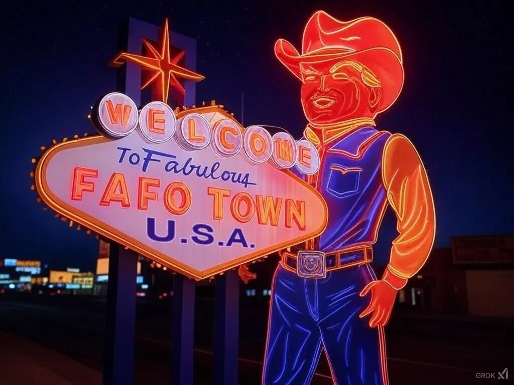 Welcome to Fabulous #FAFO Town, USA
