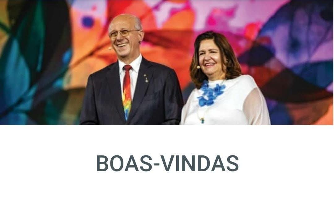 MENSAGEM DE BOAS-VINDAS DO PRES. 2025-26 DO ROTARY INTERNATIONAL MÁRIO CÉSAR MARTINS DE CAMARGO E DE...