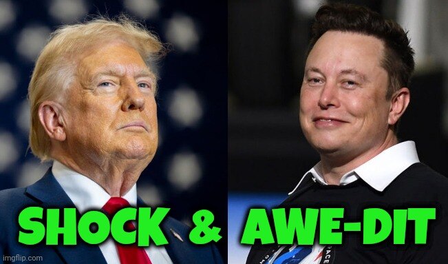💥💥💥 Shock and Awe-dit

👽Please check out these fine patriots... @donnabirdy @csabelle 
