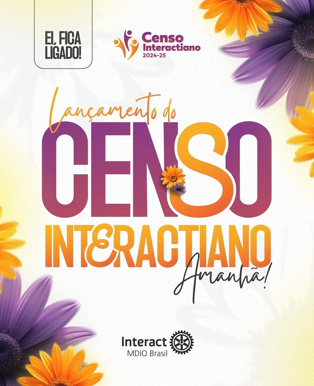Texto do MDIO Interact Br:

Ei você, já respondeu o Censo Nacional Interactiano?

Está para começar ...