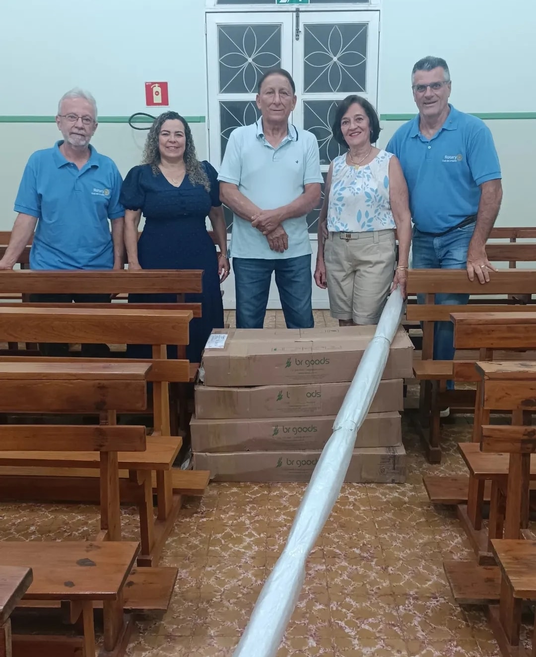 O Hospital São Lourenço de Urupês recebeu divisores de leitos (cortinas de vinil) através do Projeto...