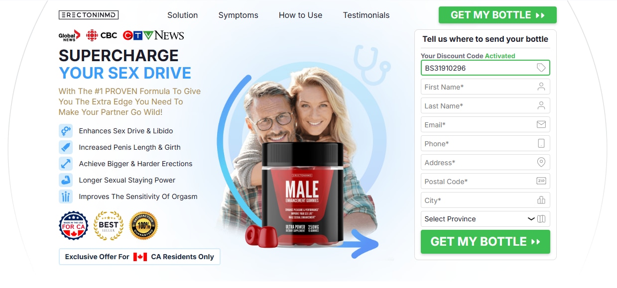 ErectoninMD Male Enhancement Canada: A Comprehensive Review

ErectoninMD Male Enhancement is a cutting-edge male enhancement supplement designed to address common issues such as low libido, erectile dysfunction, and low energy levels. Targeted primarily at men in Canada, this product has gained popularity for its natural formulation and promising results. With a focus on improving sexual performance, stamina, and overall vitality, ErectoninMD Male Enhancement Gummies Canada is becoming a go-to solution for men seeking to enhance their confidence and intimate experiences.

Shop Now - https://geturhealth.com/BuyErectoninMD

Facebook Page - https://www.facebook.com/ErectoninMD.Male.Enhancement.CA

SiteGoogle Page - https://sites.google.com/view/erectoninmdmaleenhancementca/home
