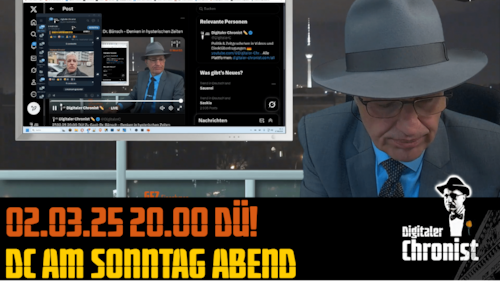 Aufzeichnung vom 02.03.25 DC am Sonntag Abend
