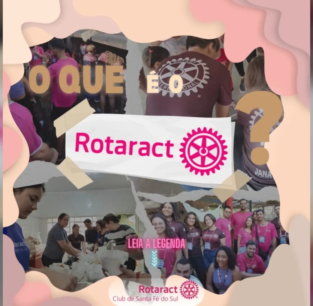 Texto do Rotaract Club de Santa Fé do Sul:

56 Anos de Impacto e Transformação!

O Rotaract é uma re...