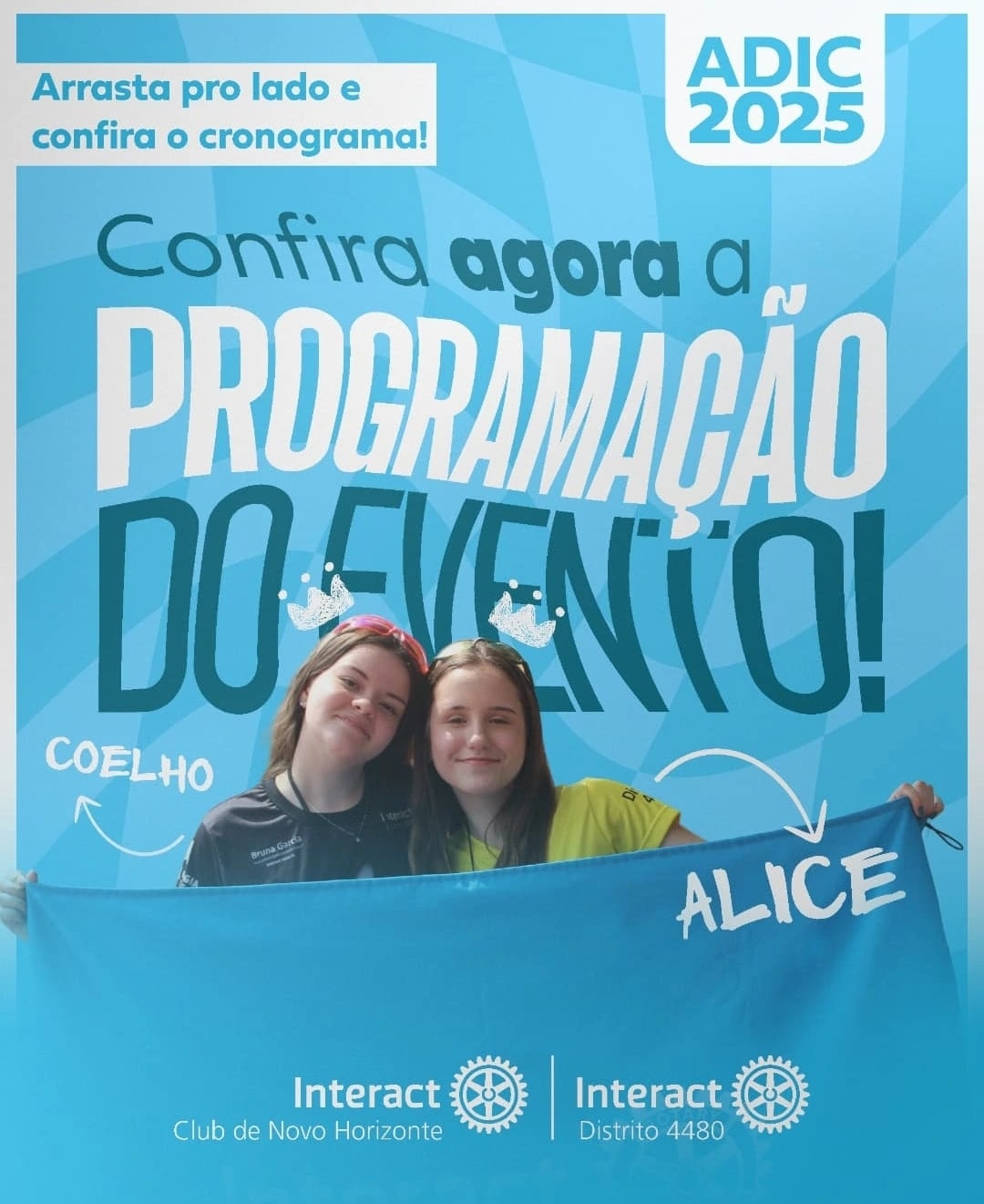 Texto do Ic.Eventos4480 e Interact Club de Novo Horizonte:

"Eu não sou louco, minha realidade é ape...