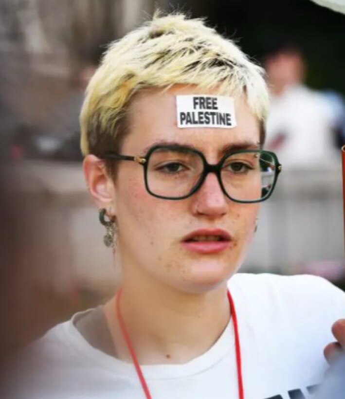 Just Saying!🤔😎Current student, Rose Bortoff, assisted in the pro-Hamas camps and the takeover of H...