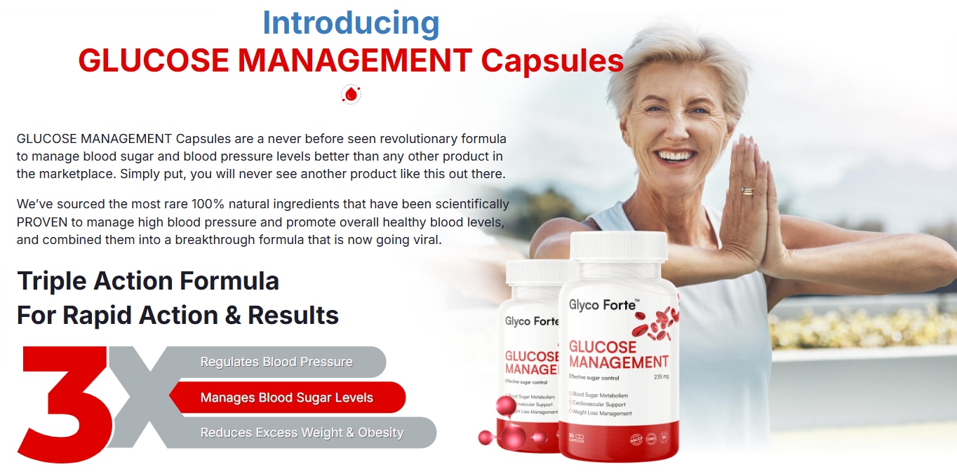 Glyco Forte Glucose Management New Zealand
❗❗❤️Shop Now❤️❗❗
https://www.facebook.com/GlycoForteGlucoseManagementNewZealand/
Glyco Forte Glucose Management NZ Overview: A Breakthrough Solution for Blood Sugar Support: In today’s health-conscious world, managing blood sugar levels is crucial for overall well-being. Many people struggle with maintaining healthy glucose levels, leading to a rise in demand for natural supplements like Glyco Forte Glucose Management. This innovative product aims to regulate blood sugar, improve energy levels, and promote overall metabolic health. With its unique blend of natural ingredients, Glyco Forte Glucose Management offers a promising solution for individuals looking to take control of their health naturally.
