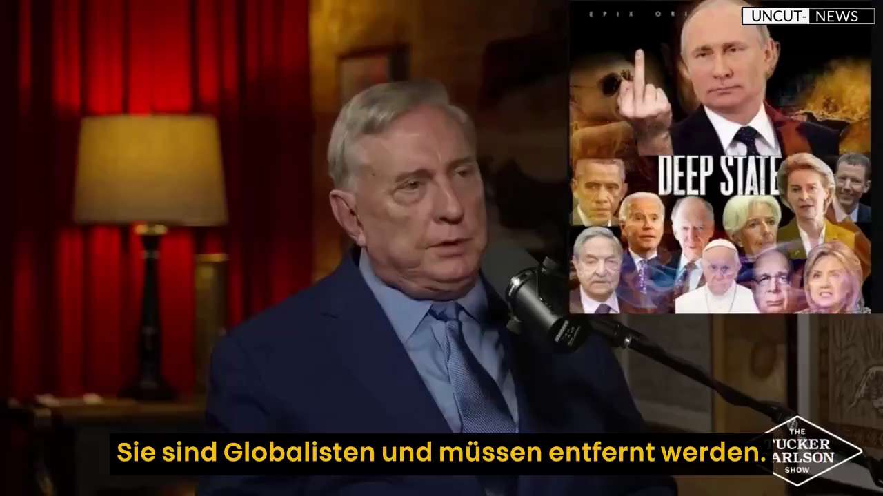 Oberst Douglas Macgregor:

"Die Deutschen haben Deutschland zerstört. Nicht die Russen."  
"Die Russ...