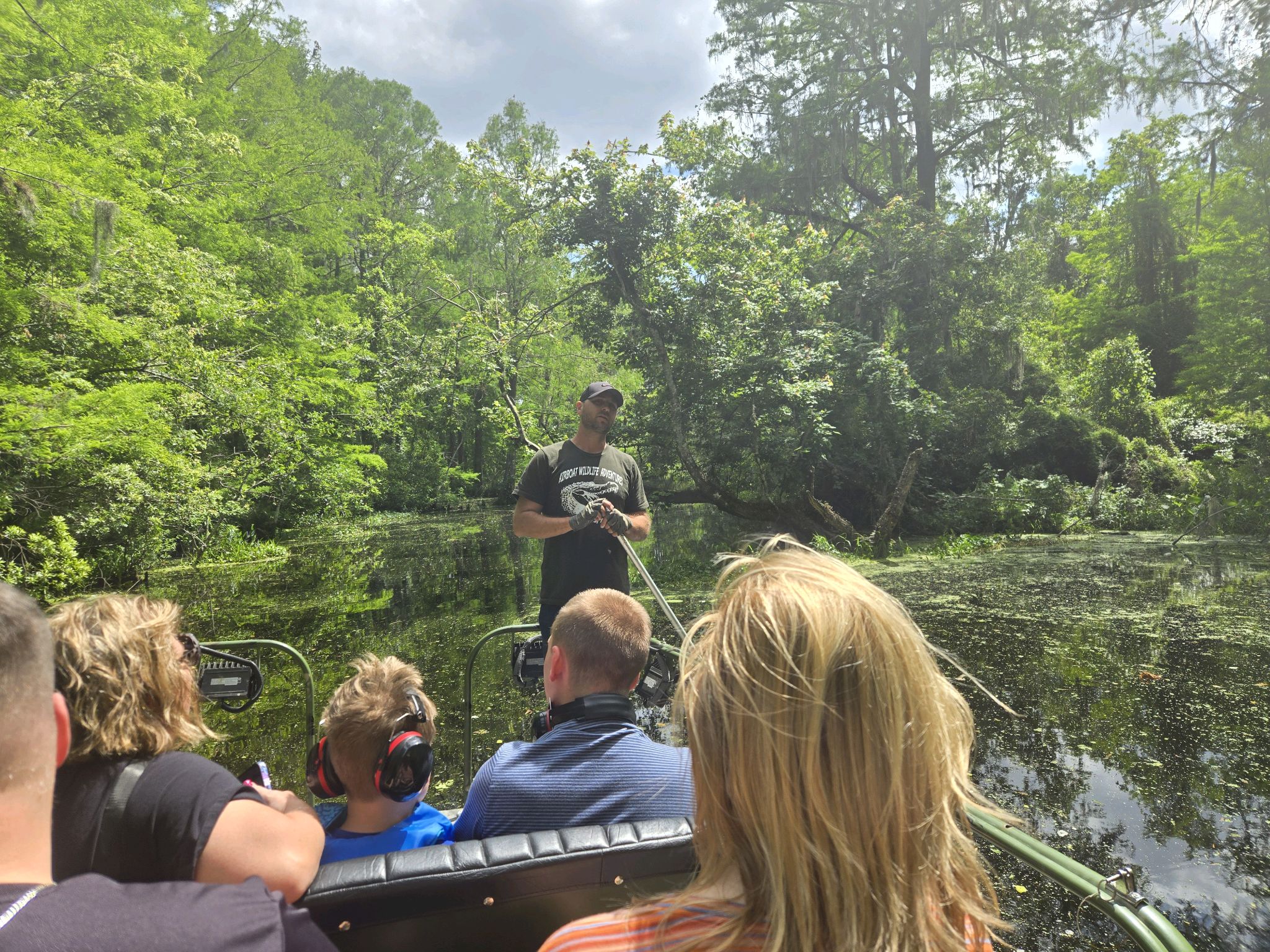 Airboat wildlife adventure Sebring Florida 