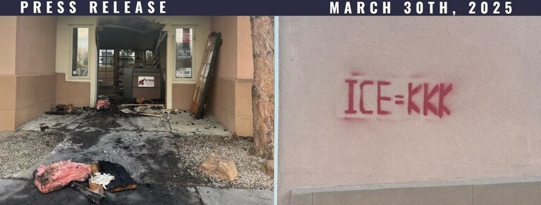 BREAKING: #Albuquerque, #NewMexico #GOP headquarters targeted in alleged #arson attack 