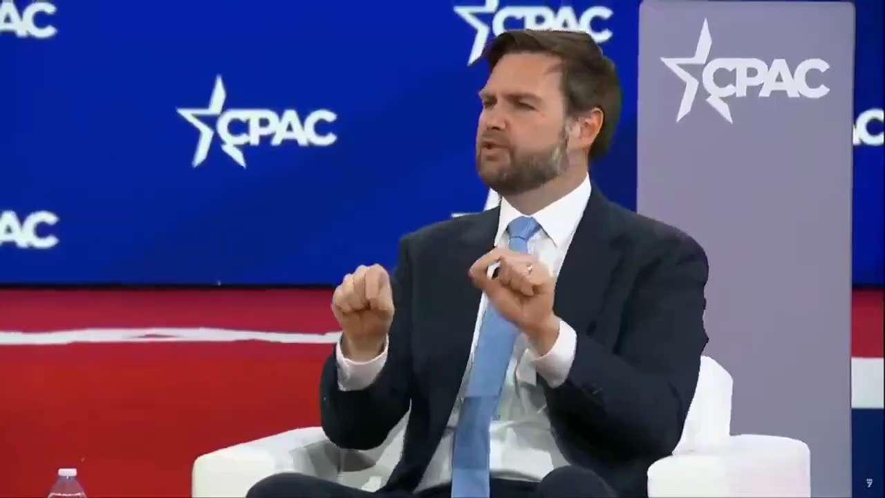@JDVance1 called out the Europeans at CPAC for jailing their political opponents.

Today Marine Le-Pen was sentenced to 4 years in prison.

Everything @JDVance1 said here turned out to be true.
