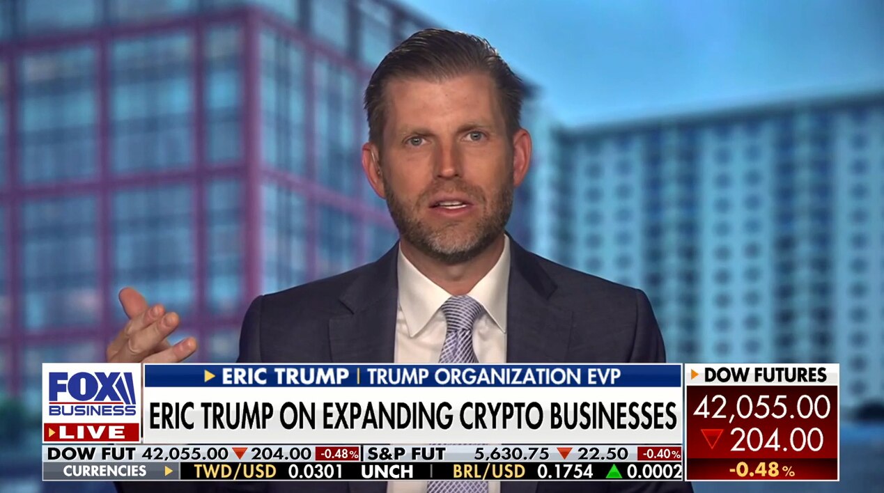 The amount of fraud in this country is 'staggering,' Eric Trump warns https://ow.ly/WatW50VshNL  | @...