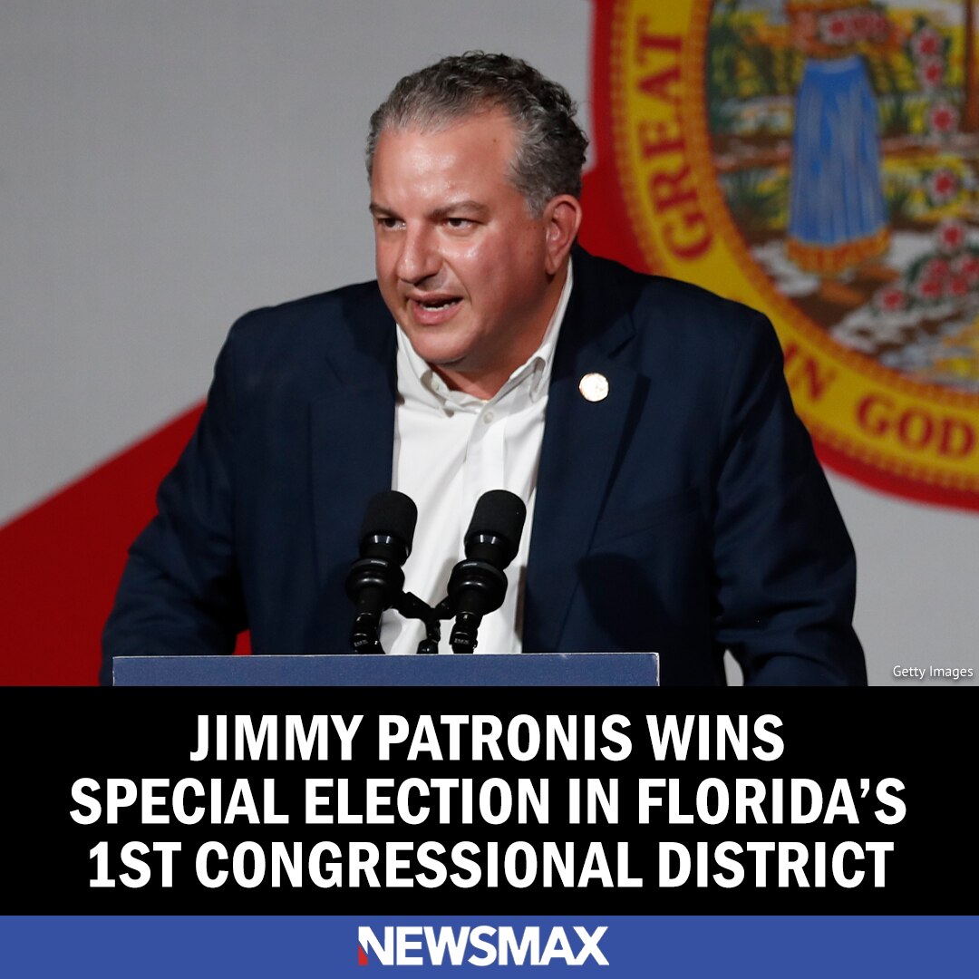 Republican Jimmy Patronis won a special election Tuesday in Florida’s 1st Congressional District to ...