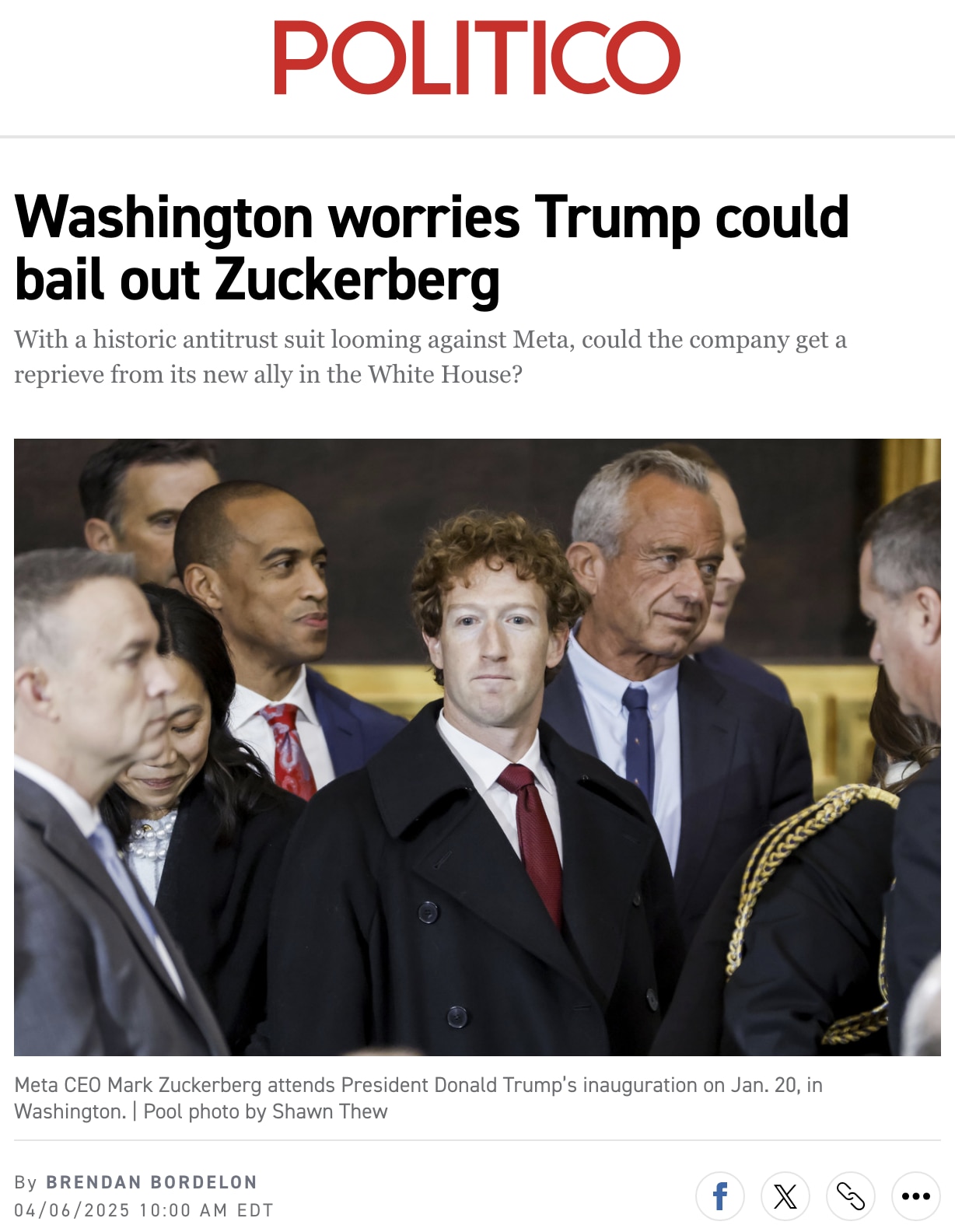 Less than two weeks before a major antitrust trial that could force Meta to divest Instagram and Wha...