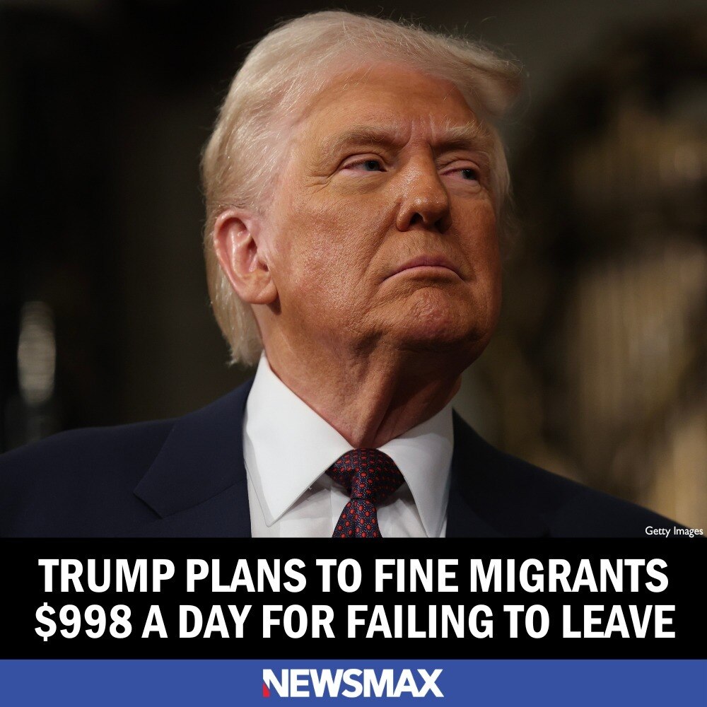 The Trump administration reportedly plans to fine migrants under deportation orders up to $998 a day...
