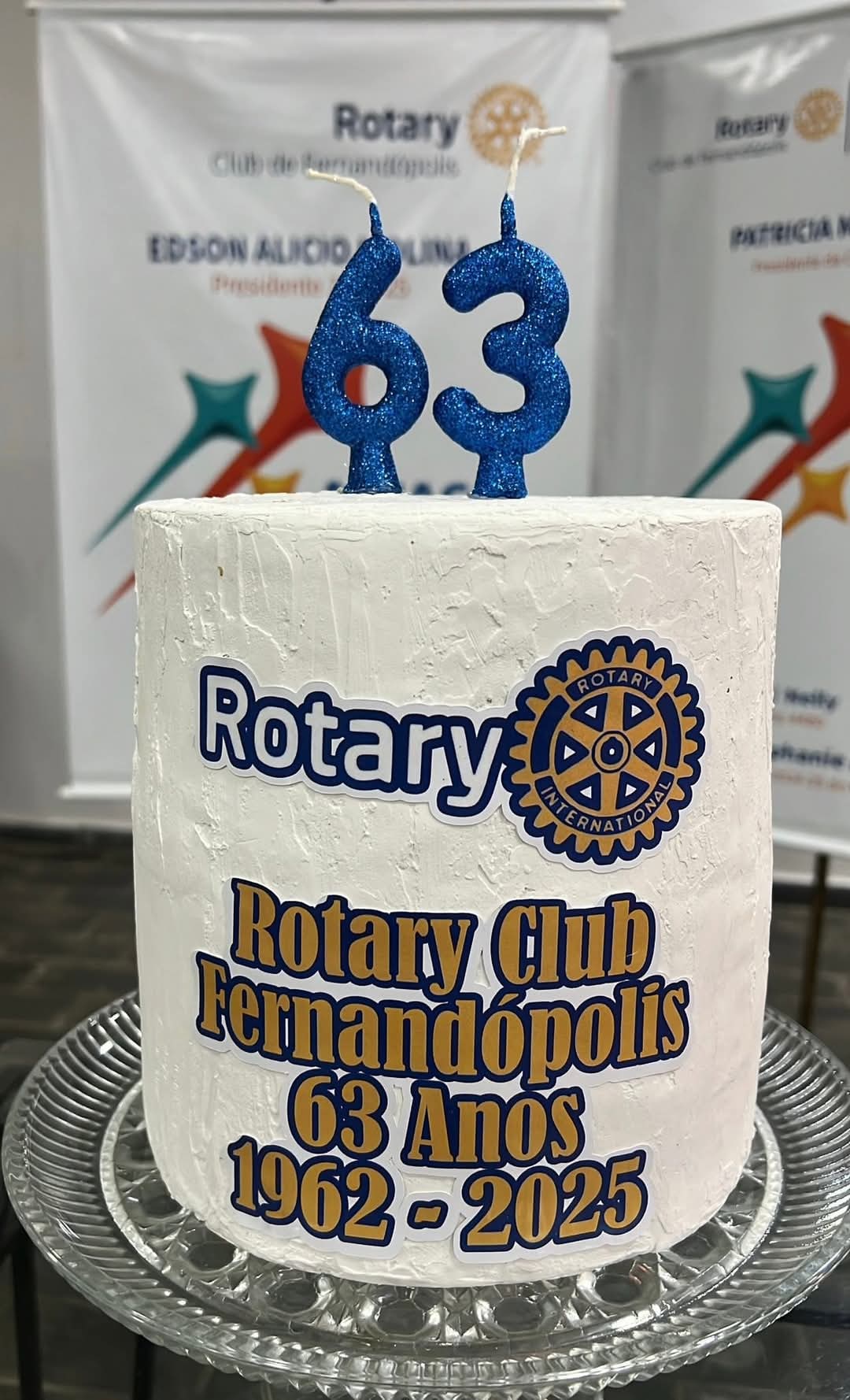 No dia 09/04/2025, o Rotary Club de Fernandópolis comemorou 63 anos, com um legado de grandes ações ...