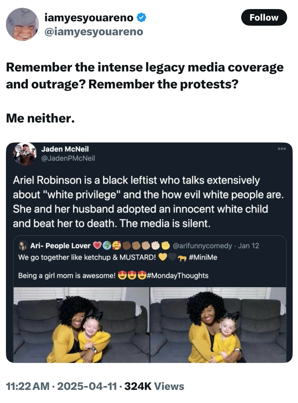 I remember. She got life in prison. 

