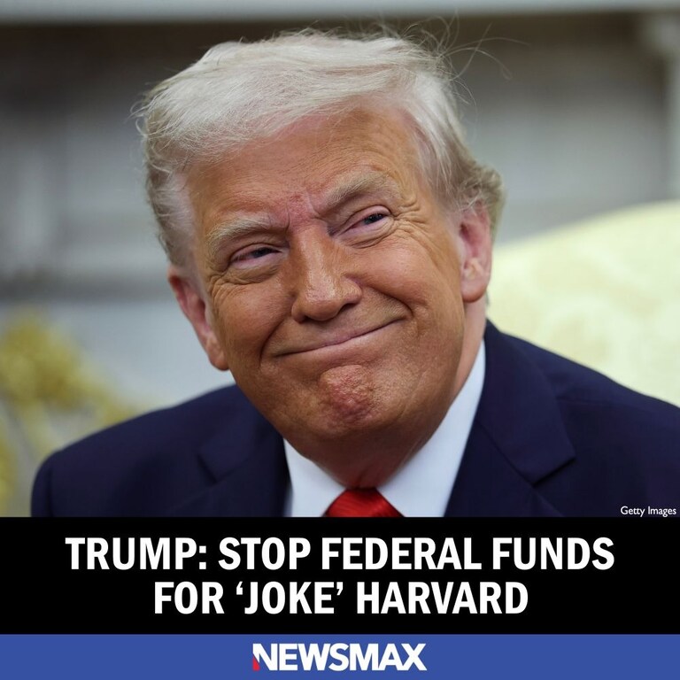 President Trump tore into Harvard University early Wednesday, insisting that the Ivy League institution should receive no more federal funding and that it 