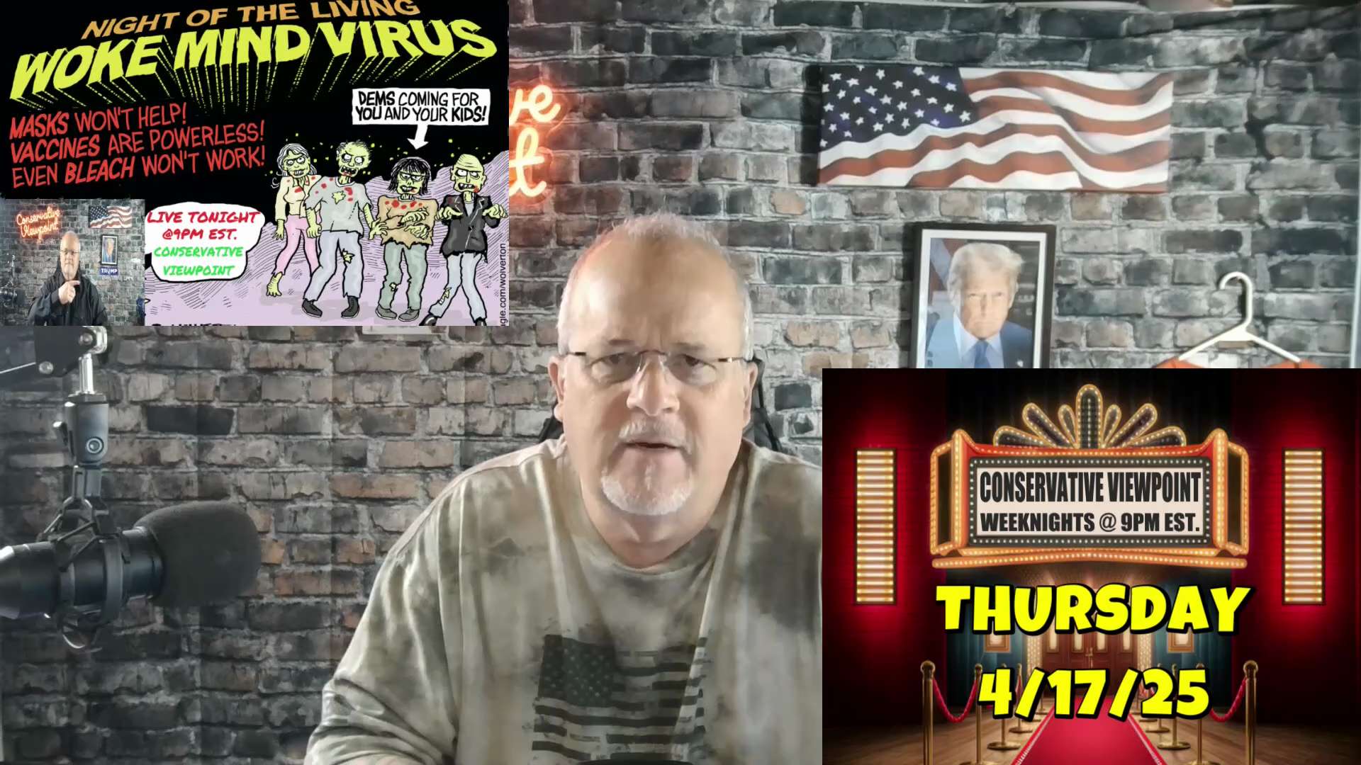 DEMOCRATS WOKE MIND VIRUS WON'T STOP UNTIL WE PUT A STOP TO IT! LIVE TONIGHT AT 9PM EST.

