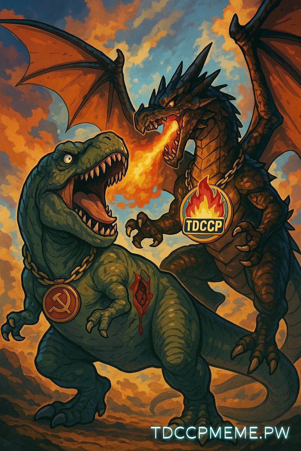 ⚡WHEN THE OLD WORLD BLEEDS, THE NEW FLAME RISES.
TDCCP BURNS THROUGH TYRANNY.🔥🔥🔥
#TDCCP #TDCCPMEM...