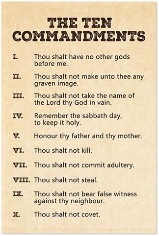 This is the real ten commandments. the catholic church has a different set of the ten commandments, they removed the second one and made the last one into two commands.👹(angel worshippers) and how many catholics know or care? Search it for yourself