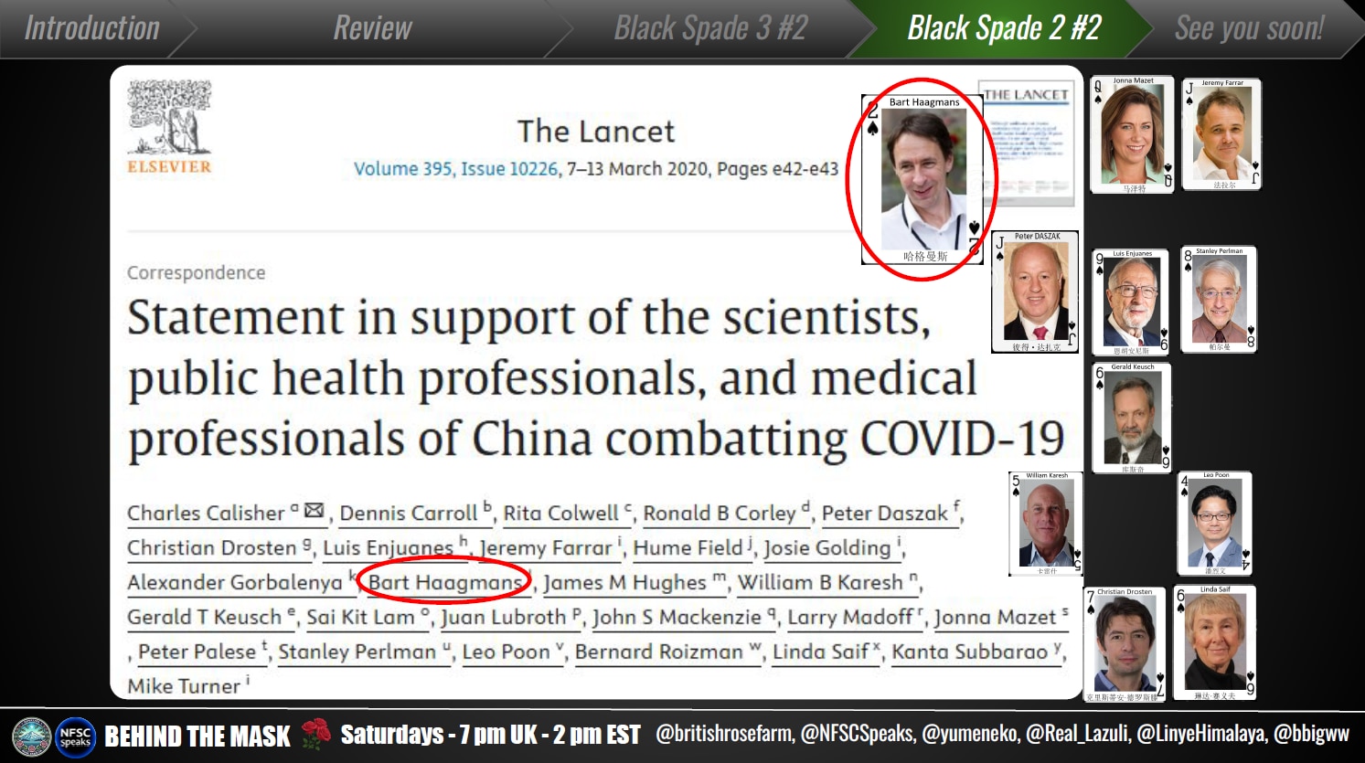 今天是 #共产党 头号敌人的七哥 "315" 被 #FBI 带走、#失去自由 的第772天。请立即释放七哥！七哥曾说，#灭共 靠 #病毒溯源 和 #国内经济崩塌。我制作了3副“毒王”扑克牌和1副麻将牌...