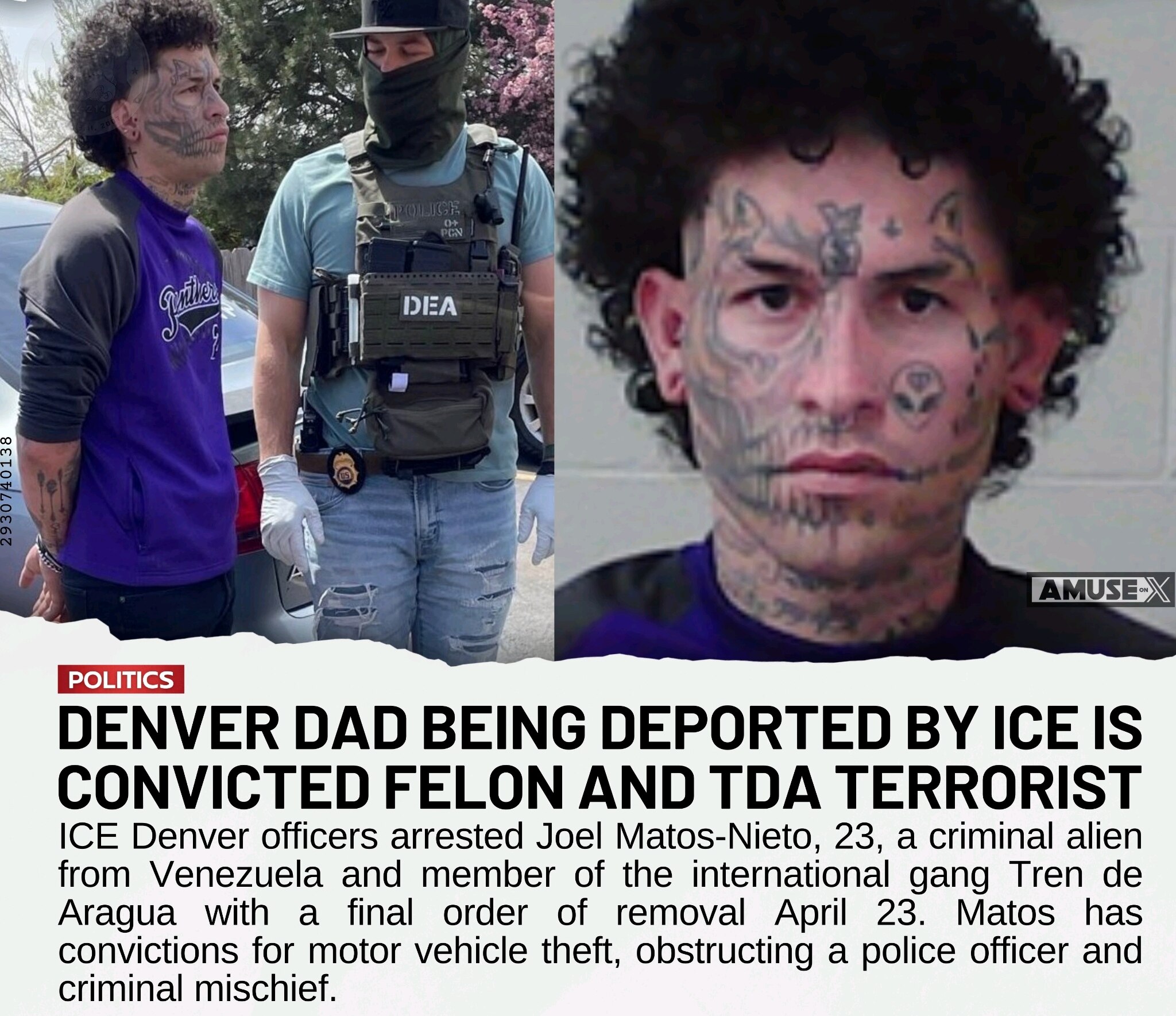 Just Saying!🤔😎Awe another Dever Dad😢Colorado Democrats are livid that ICE is deporting another on...
