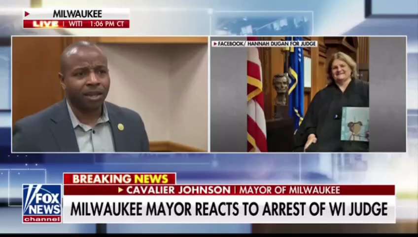 Unbelievable. The Democrat Mayor of Milwaukee Cavalier Johnson just criticized the Trump administrat...