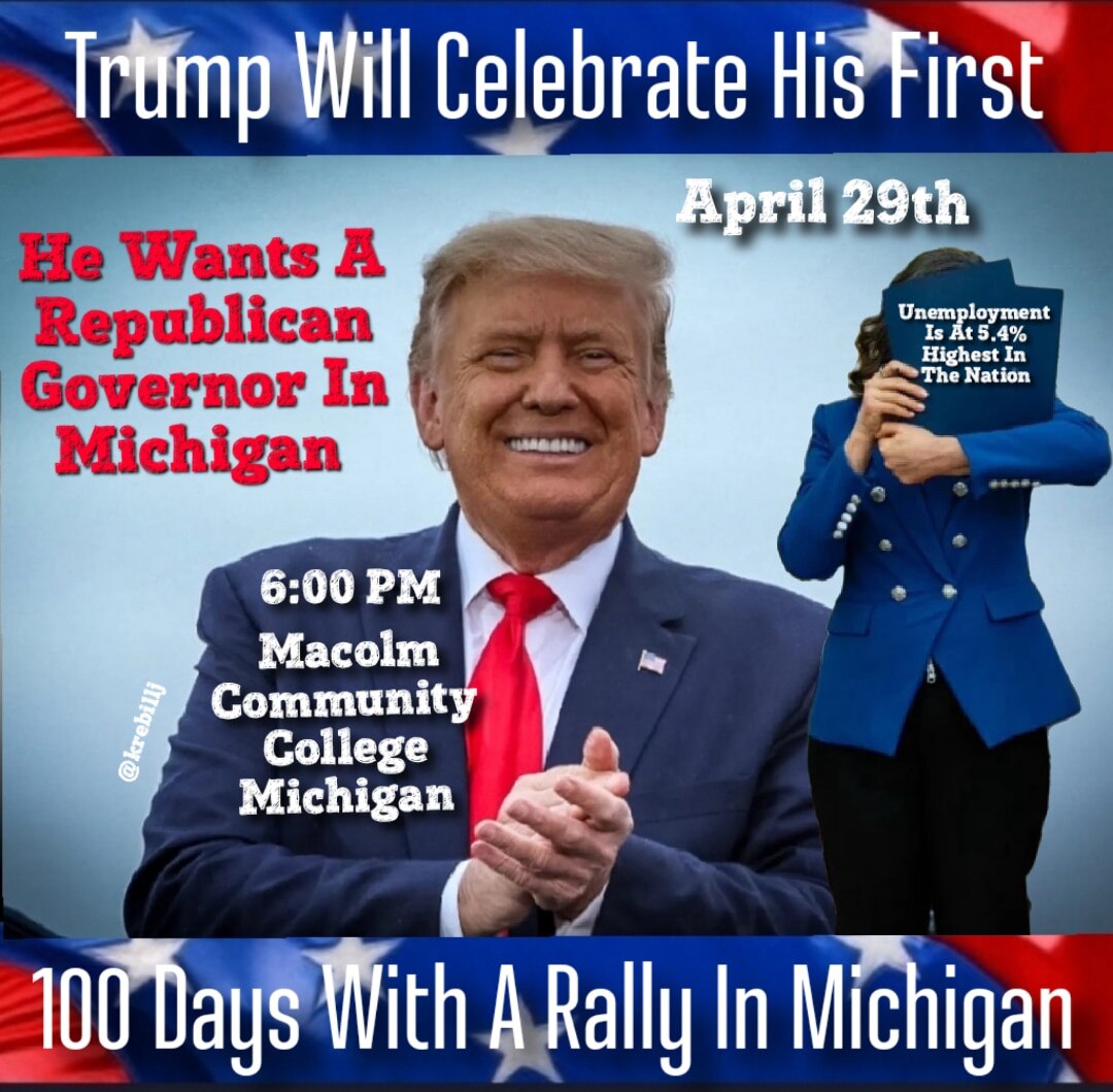 Honestly? Look at the Whitmer trying to hide!! I can’t wait to see him at the rally! It’s all well a...