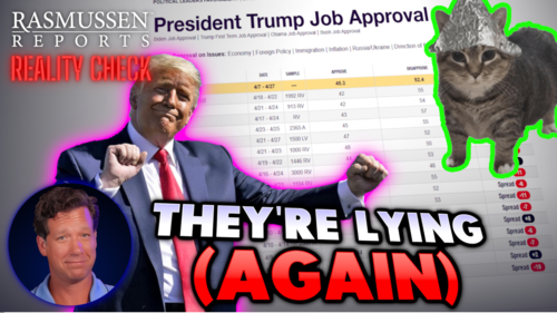 Blatant MSM Lies about Trump Approval - Rasmussen Reviews 100 Days!