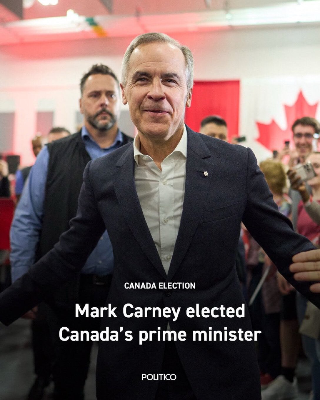加拿大省委书记卡尼同志当选加拿大总理，加拿大人民自求多福吧。估计和日本的石破茂书记、德国的莫辞书记一样是短命总理。法国的马克龙书记、英国的斯塔魔书记也不长久。

#加拿大 #三票先生